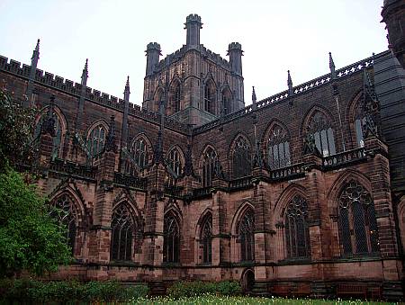 Chester Cathedral - Exterior View